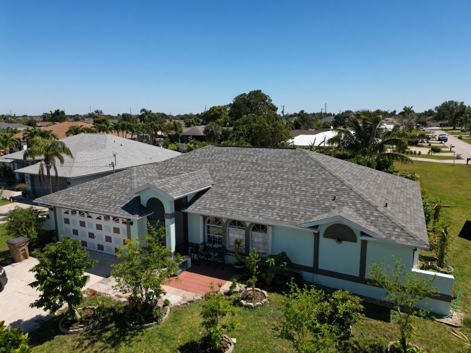 IKO Dynasty Summit Grey roof installed in Cape Coral