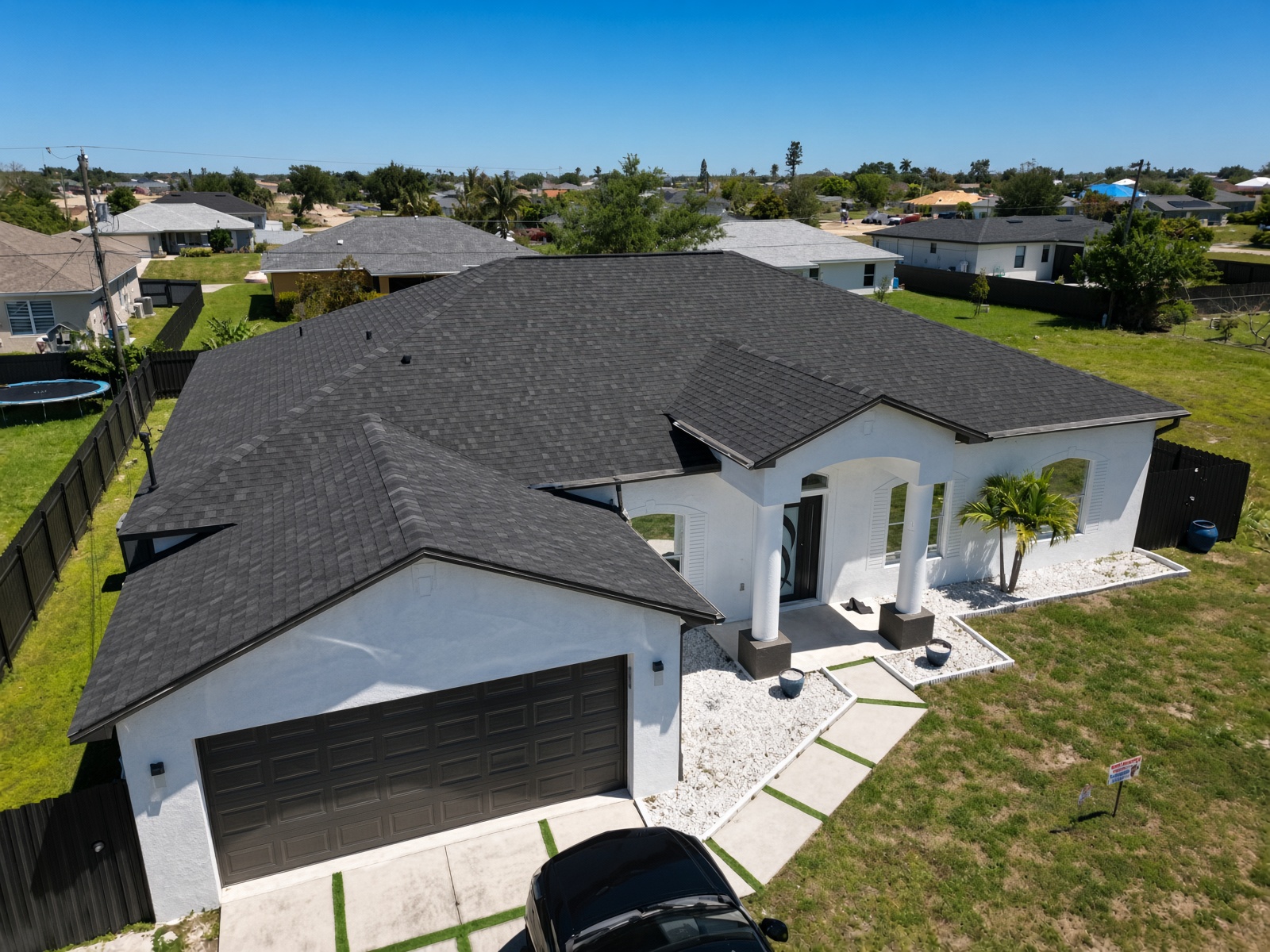 TAMKO Heritage Rustic Black roof installed in Cape Coral
