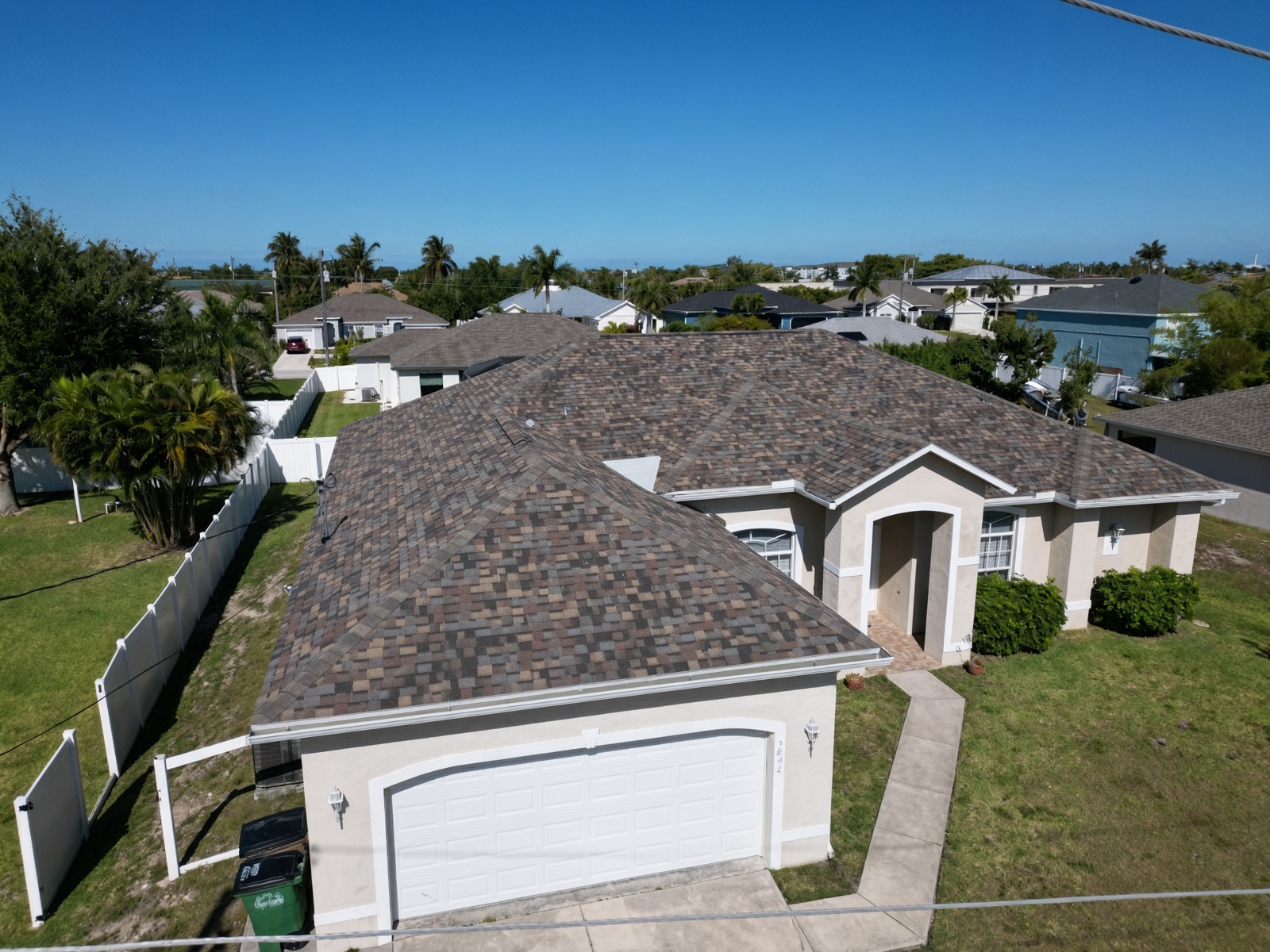 Owens Corning Duration Summer Harvest roof installed in Cape Coral