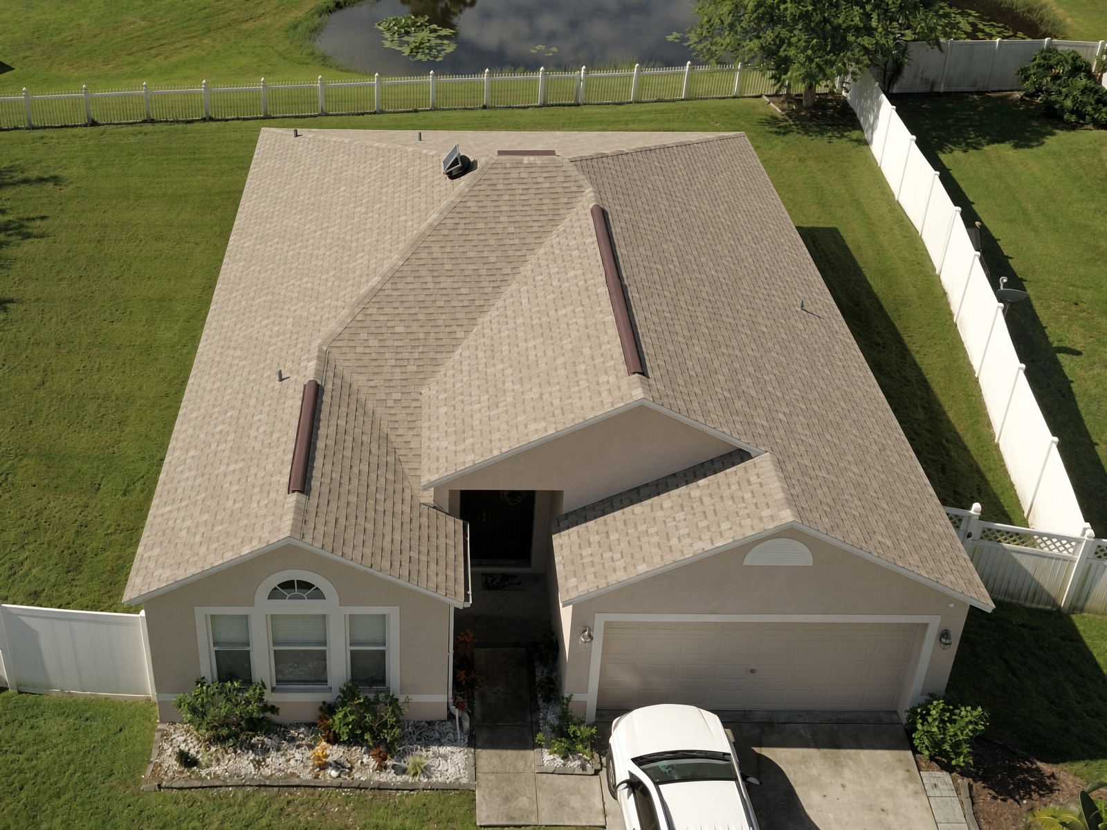 IKO Cambridge Beachwood roof installed in Cape Coral