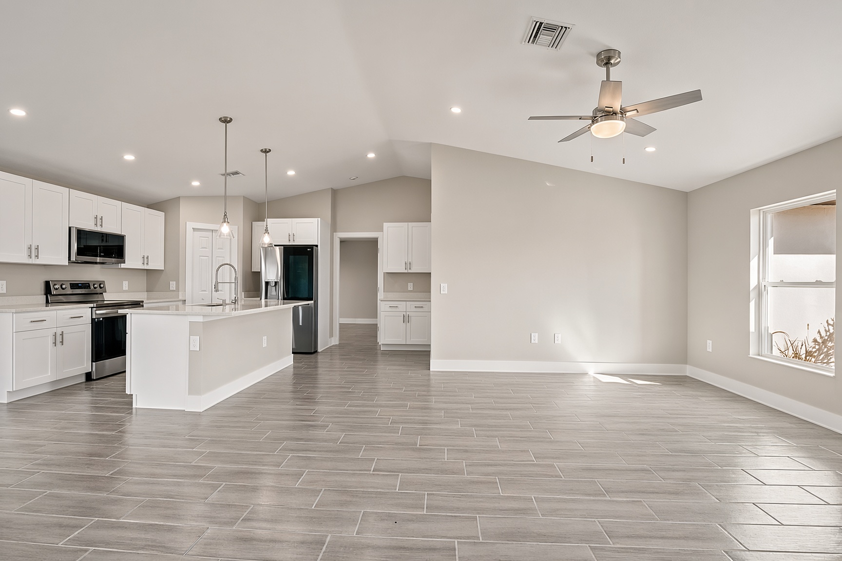 Kitchen and dining