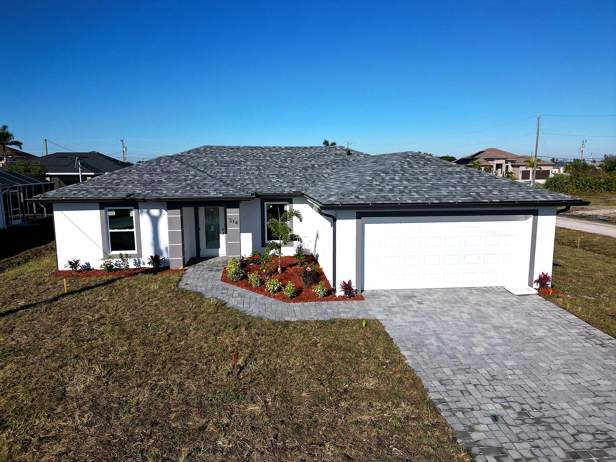 Completed home